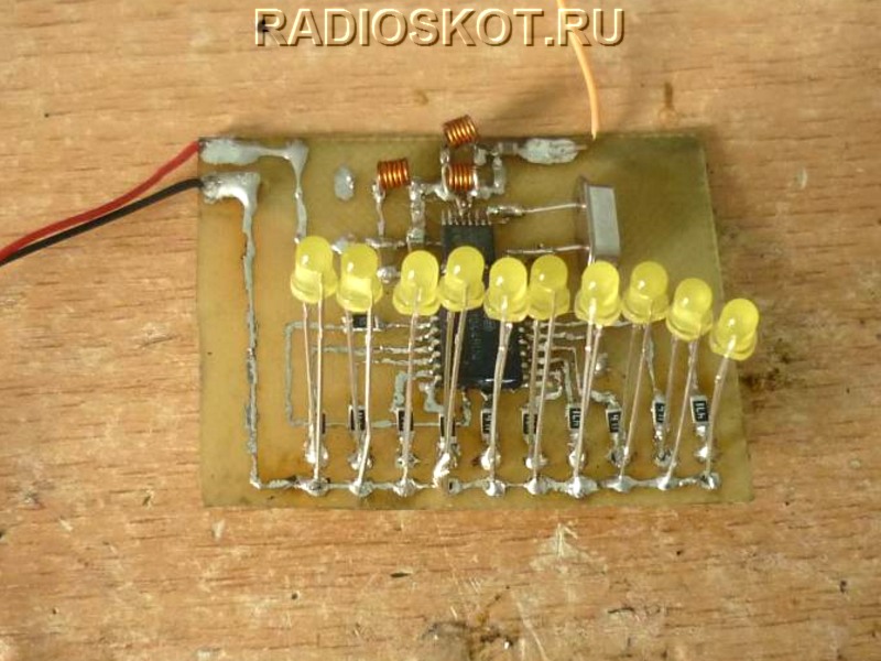 Аппаратура 10-ти командного блока радиоуправления устройствами
